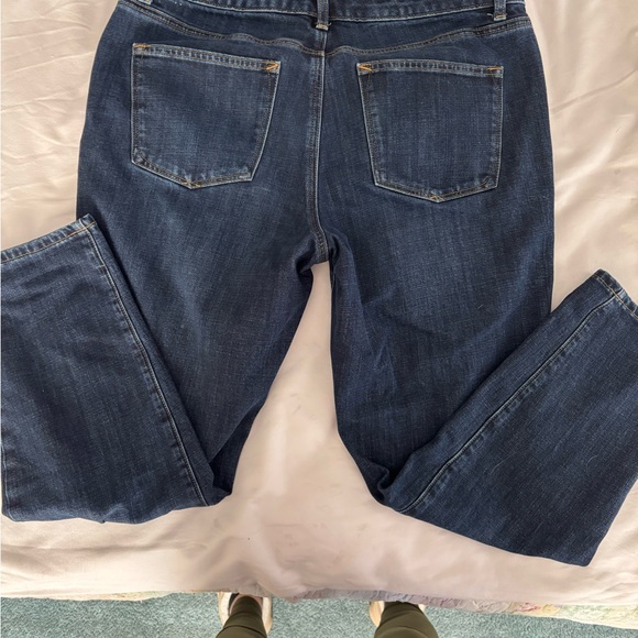 Talbots Straight-Leg Denim Jeans — Size 10 - Picture 2 of 6